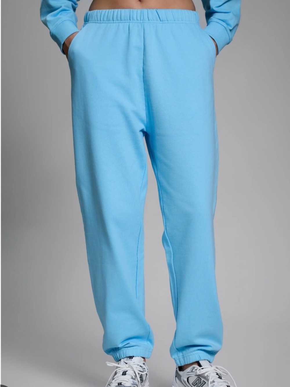 Year of Ours Light Blue Track Joggers